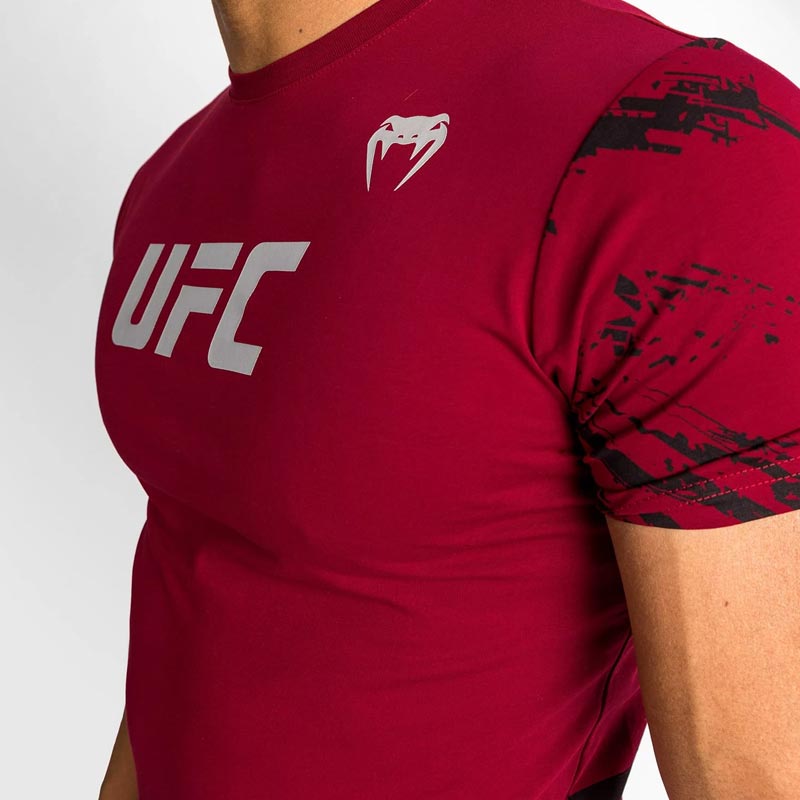 Venum UFC Authentic Week 2.0 Red T-shirt Free Shipping