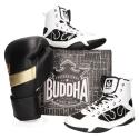 Buddha Epic White Boxing Boots
