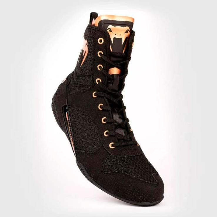 Venum Elite Boxing Boots Black / Gold