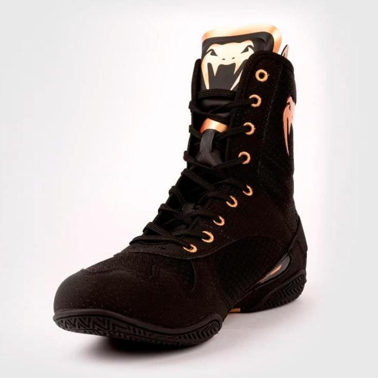 Venum Elite Boxing Boots Black / Gold