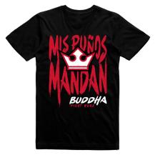 Buddha My Fists Rule T-shirt - black