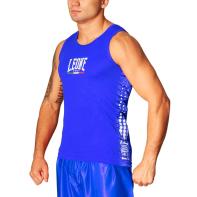 Leone AB726 boxing shirt - blue
