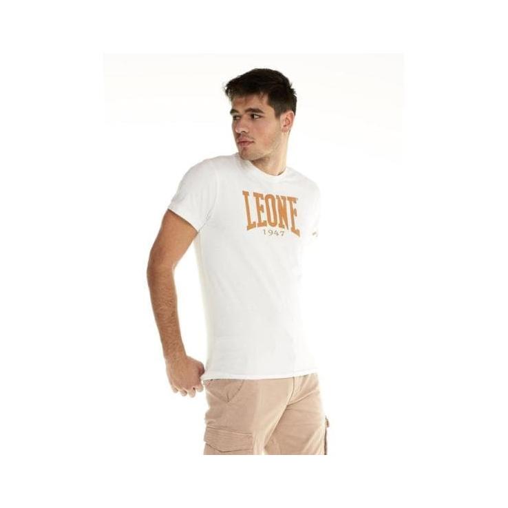 Leone Shades short sleeve t-shirt - white / orange
