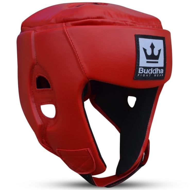 Red Buddha Fighter Boxing Helmet