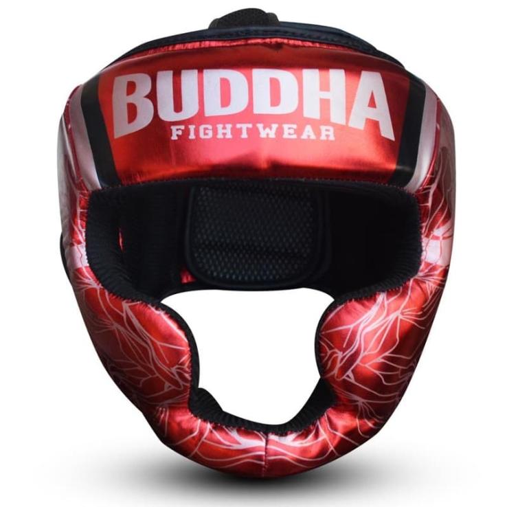 Boxing helmet Buddha Galaxy red