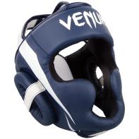 Venum Elite boxing helmet navy blue / white