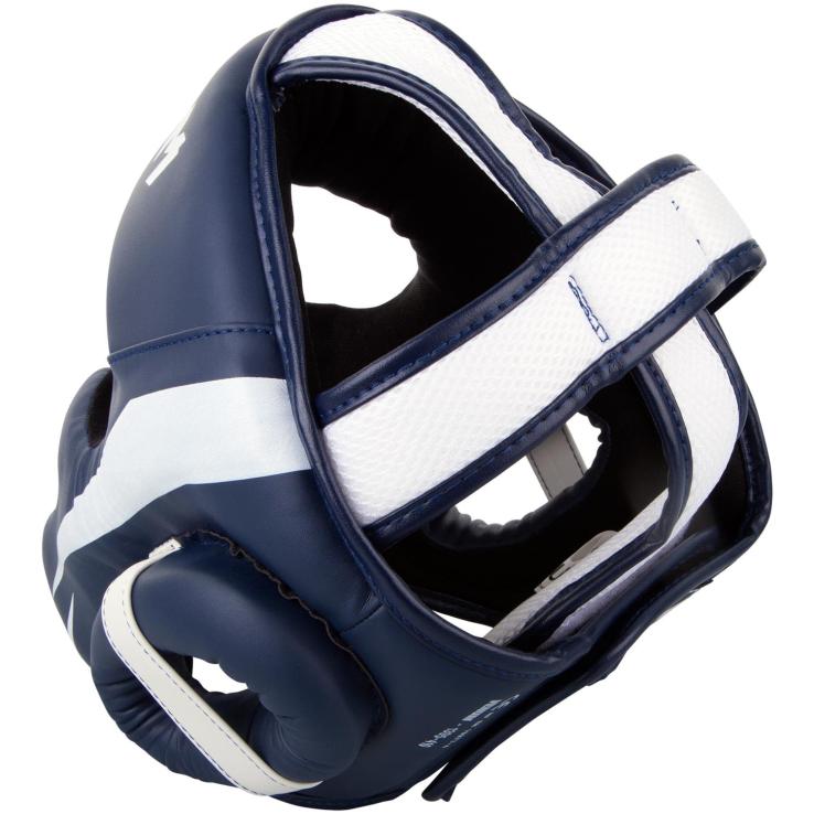 Venum Elite boxing helmet navy blue / white