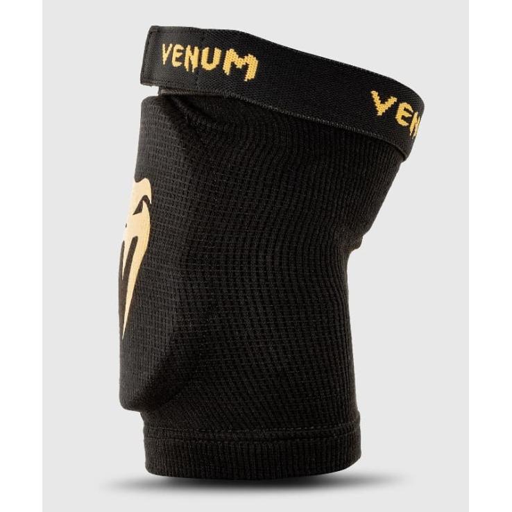 Venum Kontact Elbow Pads Black/Gold (Pair)