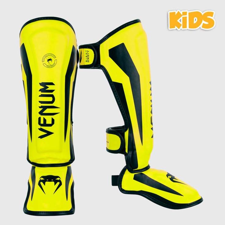 Shinguards Venum Kids Elite neo yellow