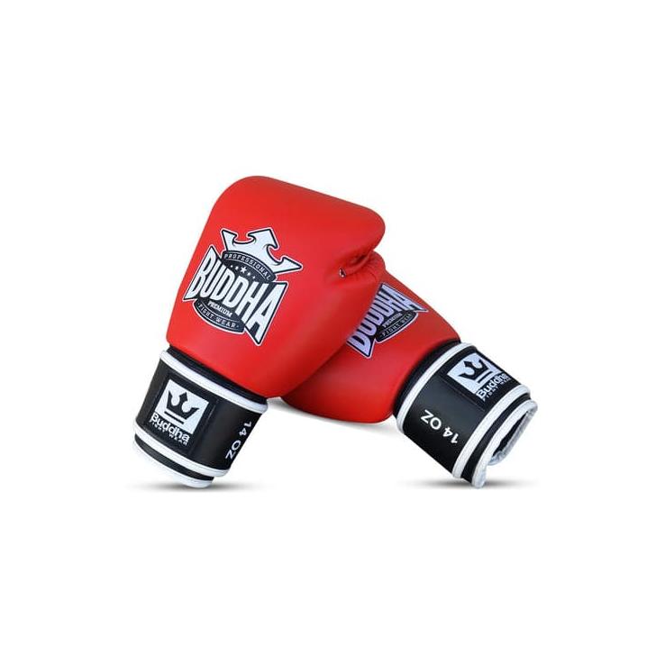 Buddha Top Colors Boxing Gloves - Red