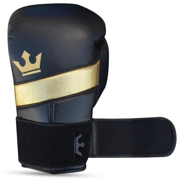 Buddha Epic Boxing Gloves Black / Gold Leather