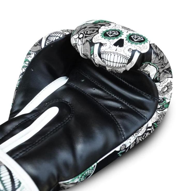 Buddha Mexican boxing gloves black