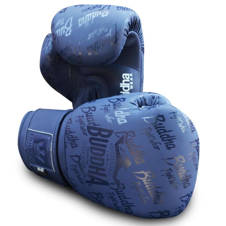 Buddha Top Premium boxing gloves matt navy blue