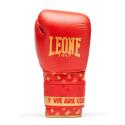 Leone DNA Boxing Gloves Red