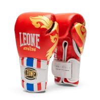 Leone Thai Style Boxing Gloves Red