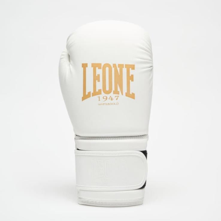 Leone White&Gold boxing gloves