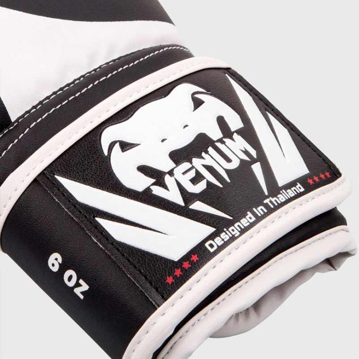 Boxing gloves Kids Venum Challenger 2.0 black / white