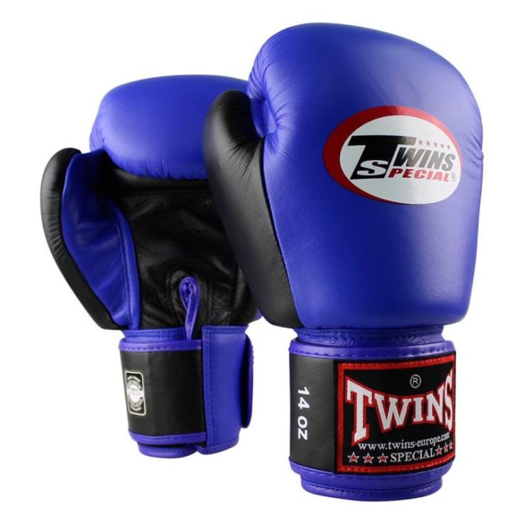 Boxing gloves Twins BGVL 3 Retro Blue / Black