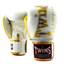 Twins BGVL 8 boxing gloves white / gold