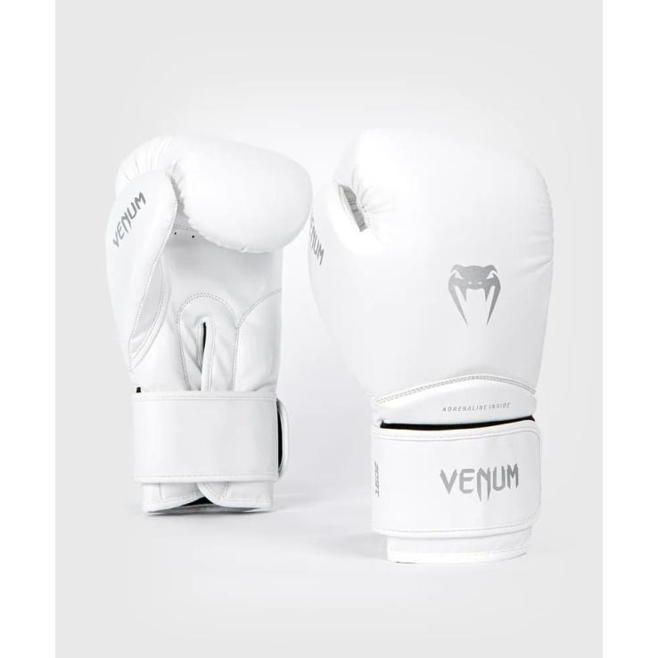 Venum Contender 1.5 boxing gloves white / silver