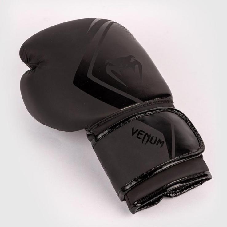 Venum Contender 2.0 boxing gloves matt black
