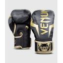 Venum Elite boxing gloves dark camo / gold