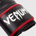 Venum Contender kids boxing gloves black / red
