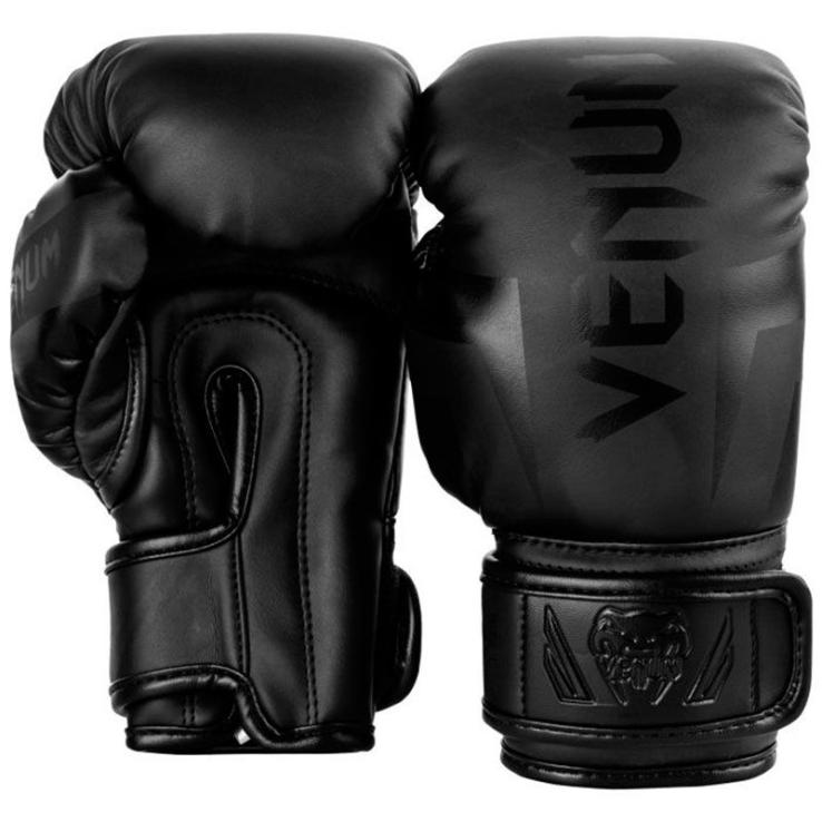 Boxing gloves Venum Kids Elite black / black