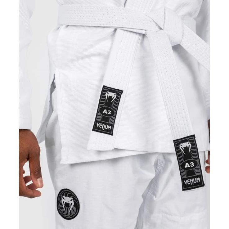 BJJ Venum Gi First Kimono - White + White Belt Included