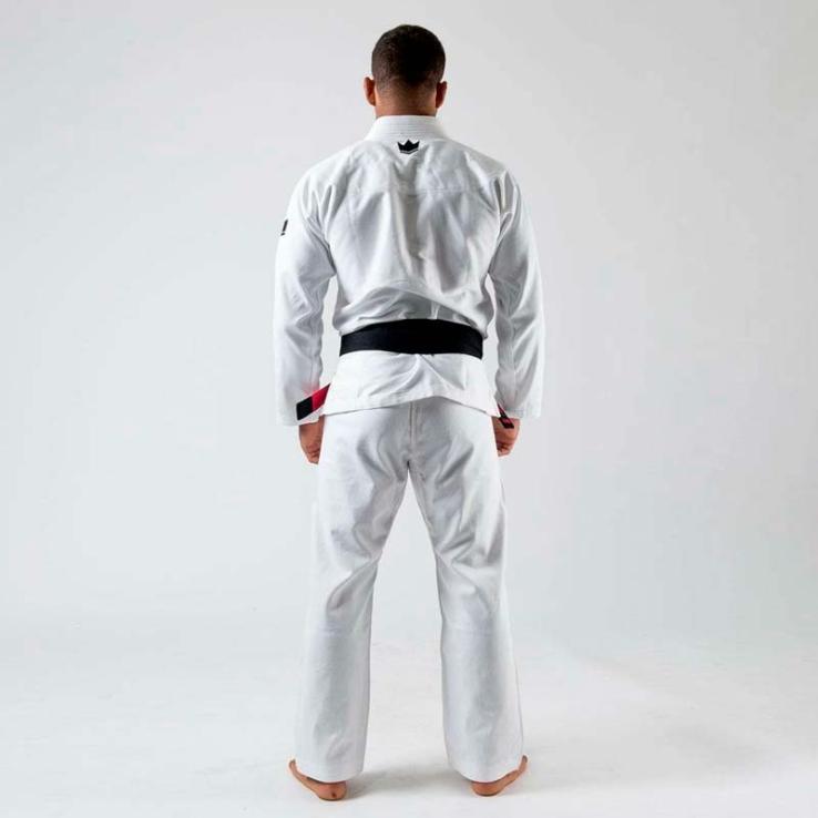 Kingz The One BJJ Kimono white + White Belt
