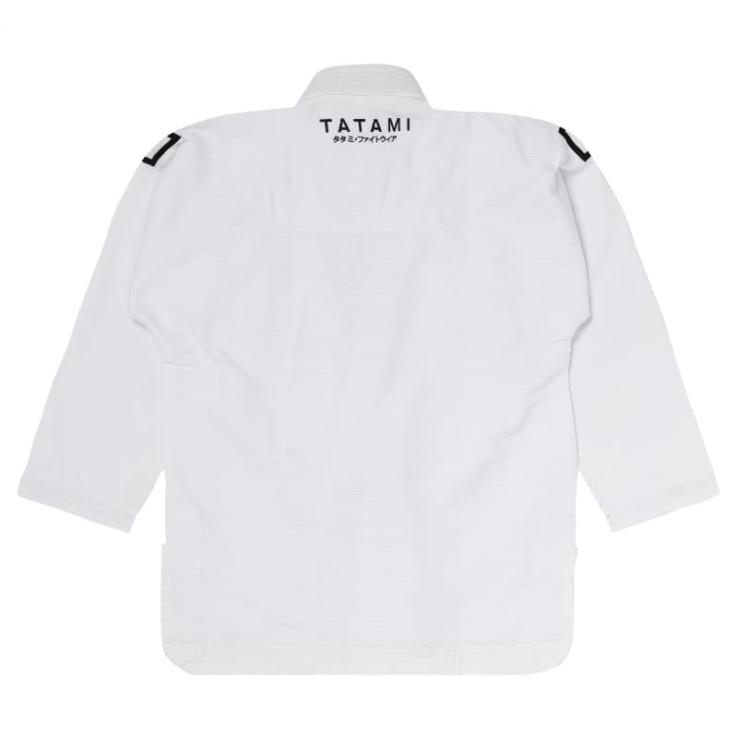 White Tatami Katakana BJJ Kimono