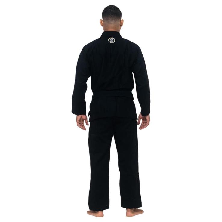 BJJ Kimono Tatami Nova Absolute Black + White Belt