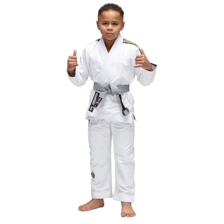BJJ Gi Tatami Nova Absolute White + White belt Kids
