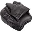 Venum Elite "Micro" boxing mitts - matte black