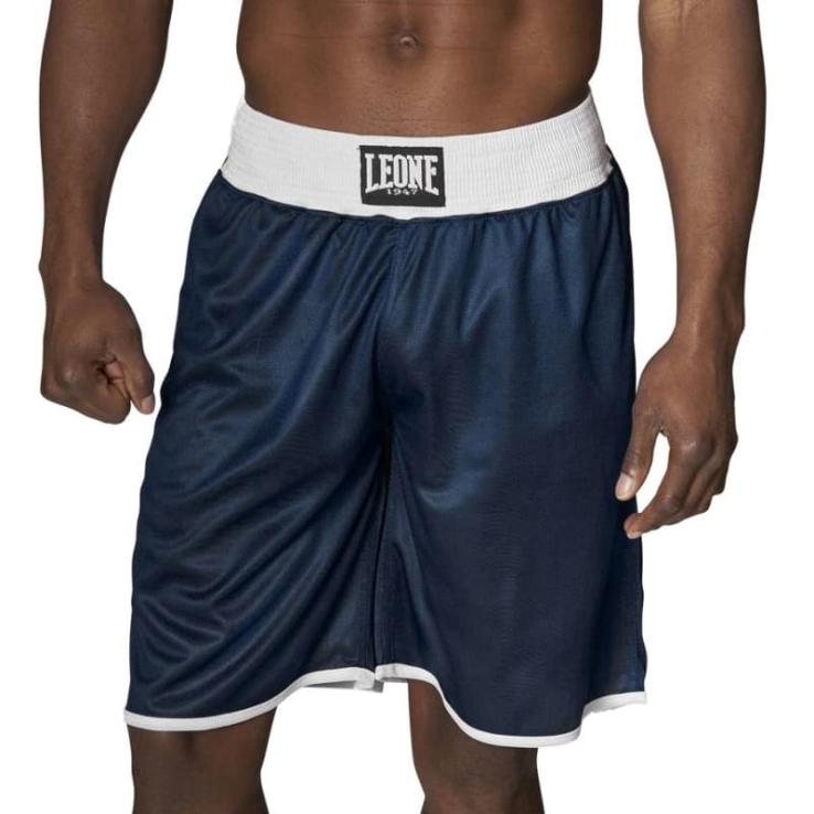 Leone Reversible blue / red "Double Face" boxing shorts