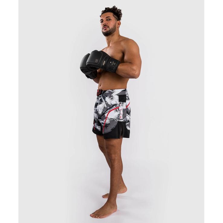 Venum Electron 3.0 MMA Shorts - gray / red