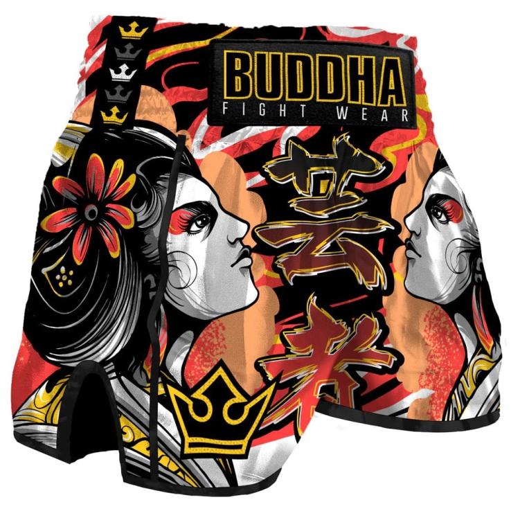 Muay Thai Pants Buddha Geisha Kids