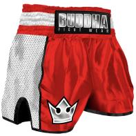 Buddha Premium Muay Thai Pants red/white