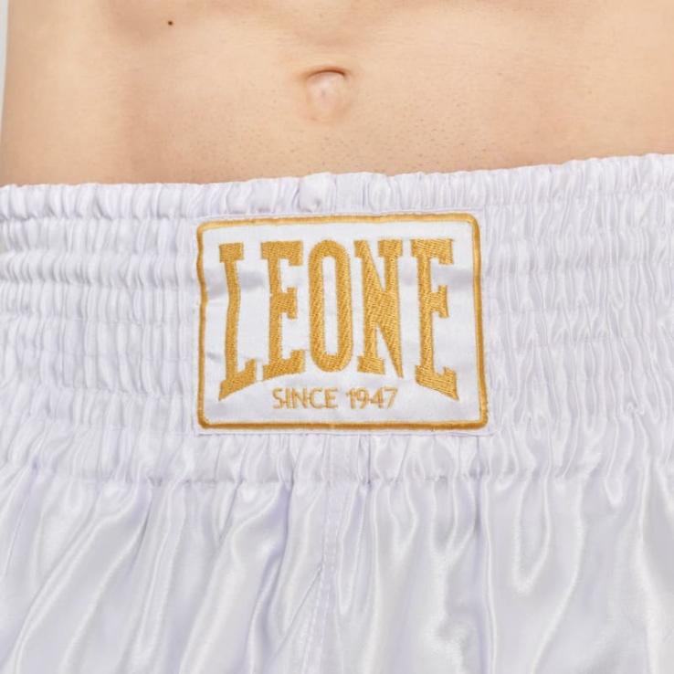 Leone Basic 2 Muay Thai Pants - white