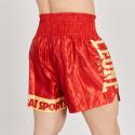 Leone DNA Muay Thai Shorts - red