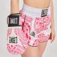 Muay Thai Leone Haka Shorts - pink / white