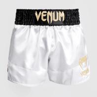 Venum Classic Muay Thai Pants black/white/gold