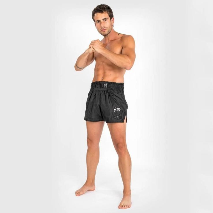 Muay Thai pants Venum Classic matte black