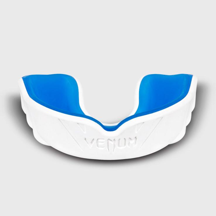 Venum Challenger mouthguard white / blue