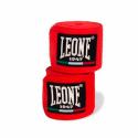 Leone Boxing Handwraps 4.5 m Red (Pair)