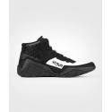 Venum Elite wrestling shoes / black / white